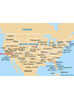 USA map